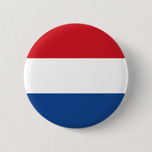 Niederländische Flagge, Holland, niederländisch Button