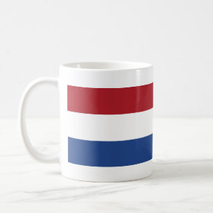 Niederländische Flagge Kaffeetasse