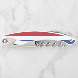 niederländische Flagge Kellnermesser