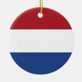 niederländische Flagge Keramik Ornament