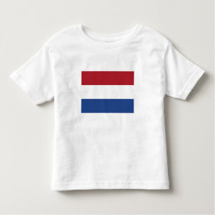 Niederländische Flagge Kleinkind T-shirt