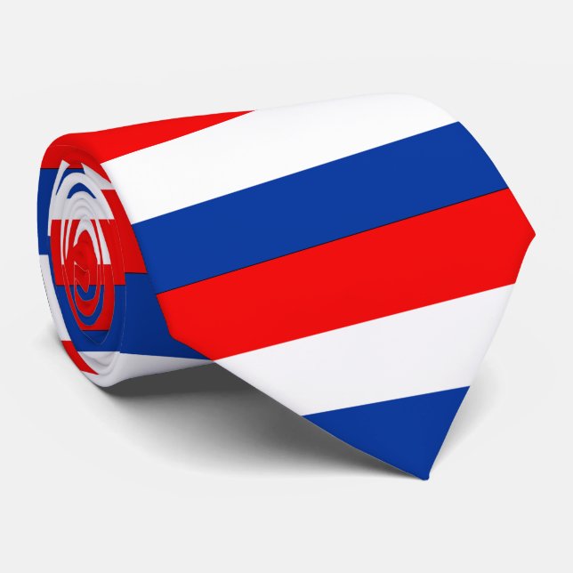 Niederländische Flagge Krawatte (Gerollt)