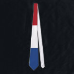 Niederländische Flagge Krawatte<br><div class="desc">Flagge der Niederlande. Patriotische niederländische Flagge.</div>