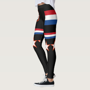 Niederländische Flagge Leggings