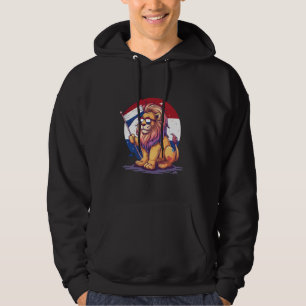 Niederländische Flagge Löwe Niederlande Niederländ Hoodie