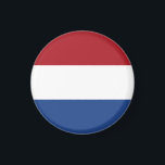Niederländische Flagge Magnet<br><div class="desc">Niederländische Flagge</div>