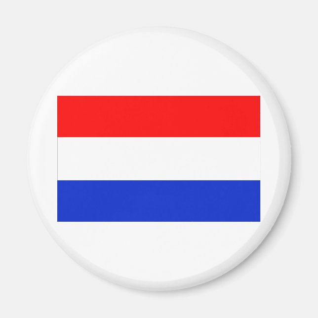 Niederländische Flagge Magnet (Vorne)