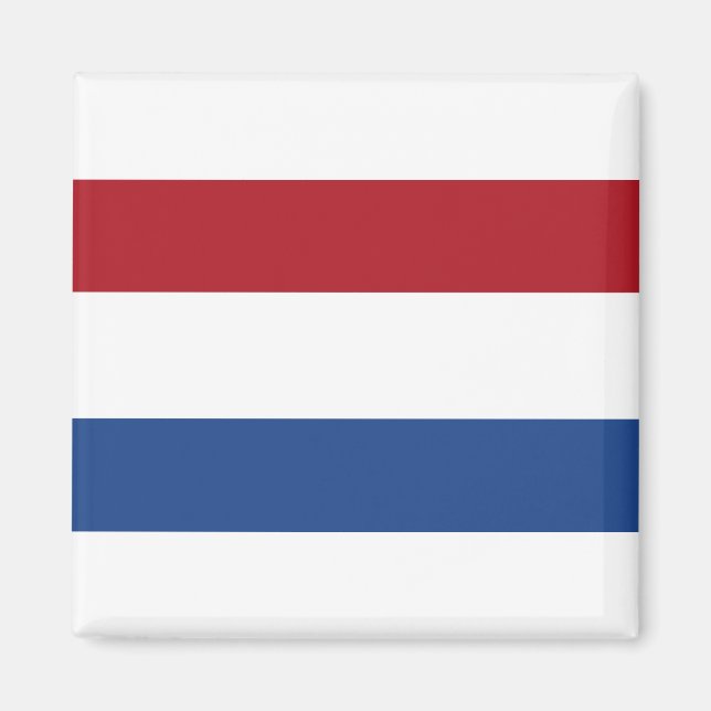 Niederländische Flagge Magnet (Vorne)