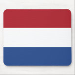 Niederländische Flagge Mousepad<br><div class="desc">Anpassbare World Flag Produkte - Bitte fühlen Sie sich frei,  Ihren eigenen Text hinzuzufügen.</div>