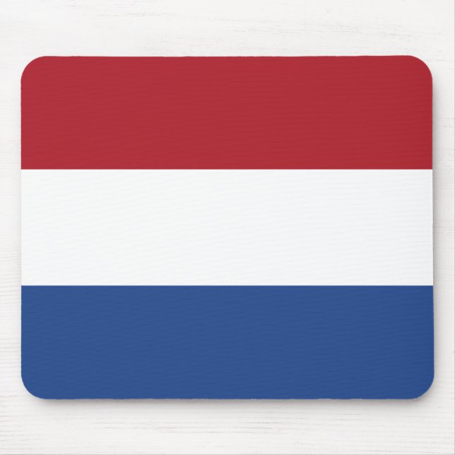 Niederländische Flagge Mousepad (Vorne)