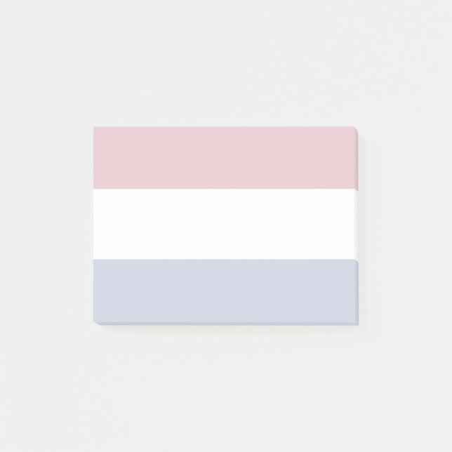 Niederländische Flagge Post-it Klebezettel (Vorderseite)
