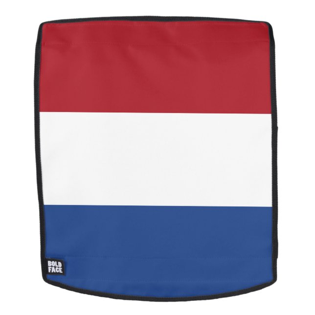 Niederländische Flagge Rucksack (Abnehmbare Front)