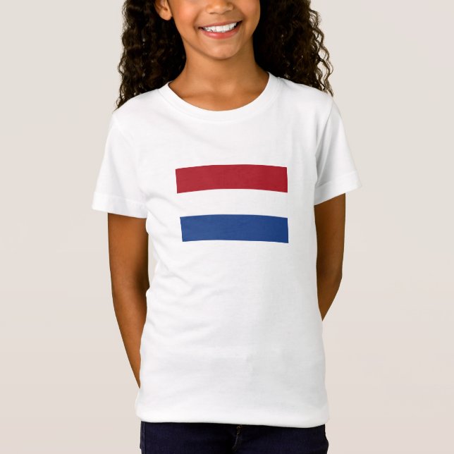 Niederländische Flagge T-Shirt (Vorderseite)