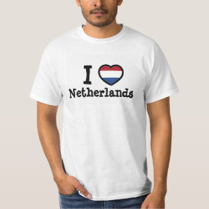 Niederländische Flagge T-Shirt
