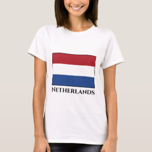 Niederländische Flagge T-Shirt