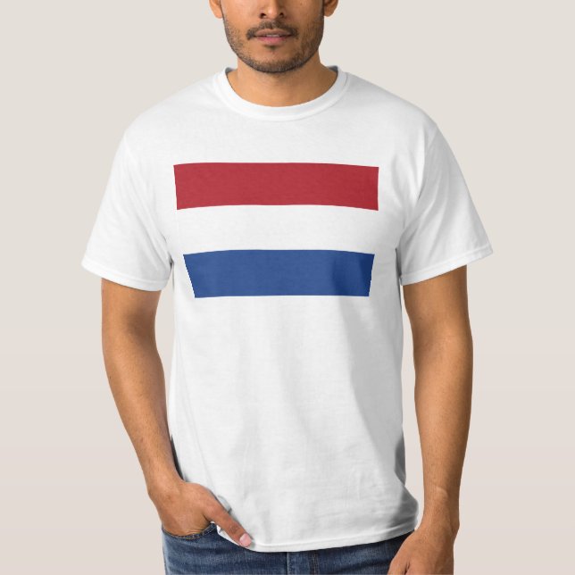 Niederländische Flagge T-Shirt (Vorderseite)