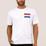Niederländische Flagge T-Shirt<br><div class="desc">Niederländische Flagge</div>
