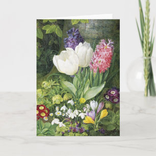 Niederländische Frühlingsblumen Karte