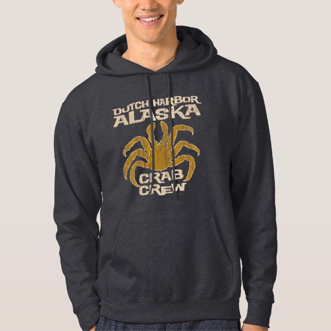 NIEDERLÄNDISCHE HAFEN-ALASKA-KRABBEN-CREW HOODIE (Vorderseite)