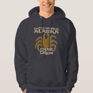 NIEDERLÄNDISCHE HAFEN-ALASKA-KRABBEN-CREW HOODIE