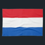Niederländische Holland-Flagge Geschirrtuch<br><div class="desc">Die Flagge der Niederlande.</div>