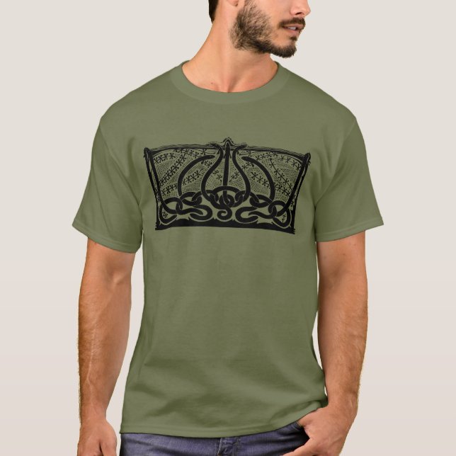 Niederländische Kunst und Kunsthandwerk Knoten von T-Shirt (Vorderseite)