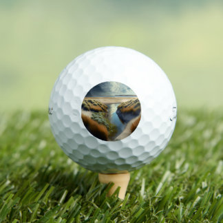 Niederländische Küstendünen Golfball