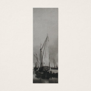 Niederländische Malerei-Boote auf