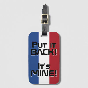 Niederländische Nationalflagge Lustig Patriotisch Gepäckanhänger