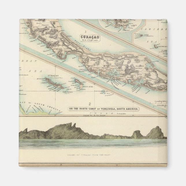 Niederländische Possessions Magnet (Vorne)