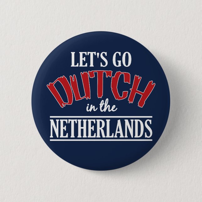 Niederländische Schaltfläche Button (Vorderseite)