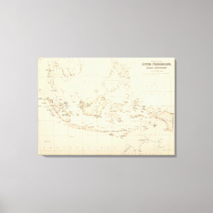 Niederländische Sitzungen im indischen Archipel Leinwanddruck