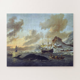 Niederländische Walfänger Spitzbergen Abraham Stor Puzzle