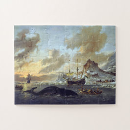 Niederländische Walfänger Spitzbergen Abraham Stor Puzzle