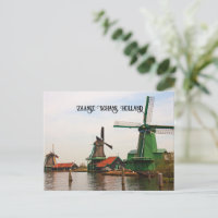 Niederländische Windmühlen, Zaanse Schans.