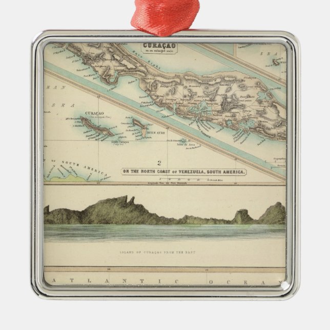 Niederländischer Besitz Silbernes Ornament (Vorne)