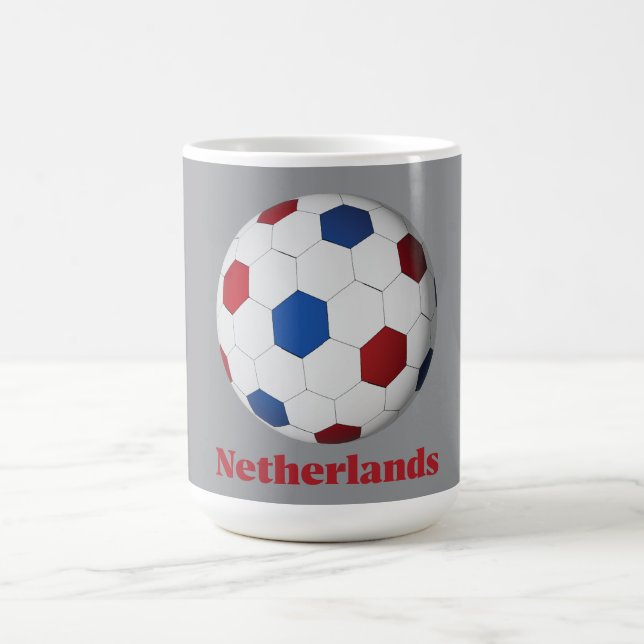 Niederländischer Fußball Kaffeetasse (Mittel)