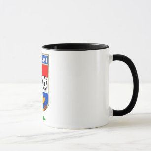 Niederländischer Fußball-Löwe Tasse