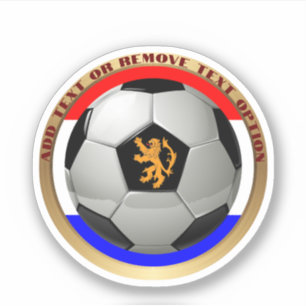 Niederländischer Fußball Sports Aufkleber