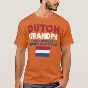 Niederländischer Großvater mögen einen T-Shirt