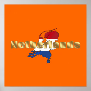 Niederländischer (Holland) niederländischer Poster