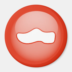 Niederländischer hölzerner Schuh Magnet