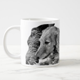 Niederländischer Hund Porträt Tasse