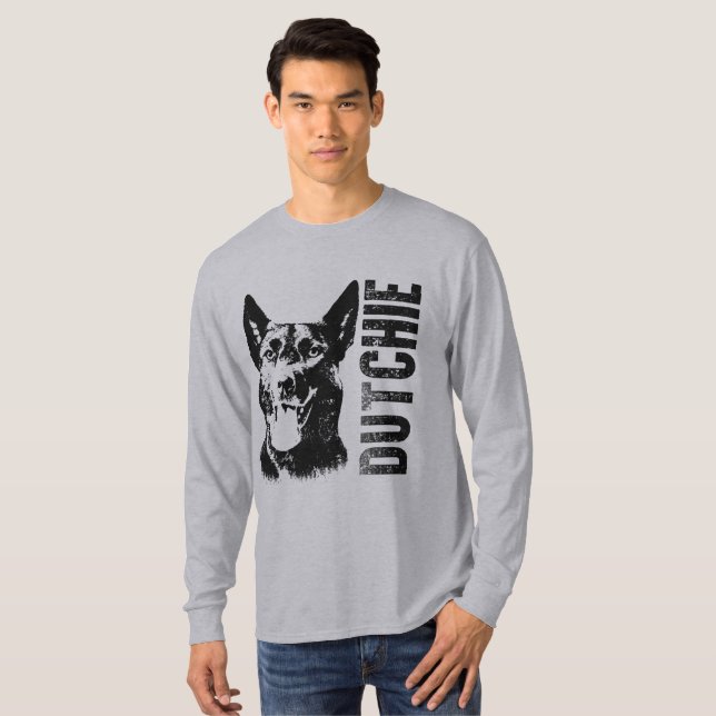 Niederländischer Schäfer - Dutchie T-Shirt (Vorne ganz)