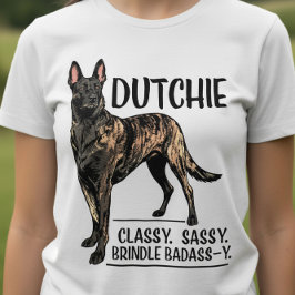 Niederländischer Schäferhund -Hollandse Herdershon Tri-Blend Shirt