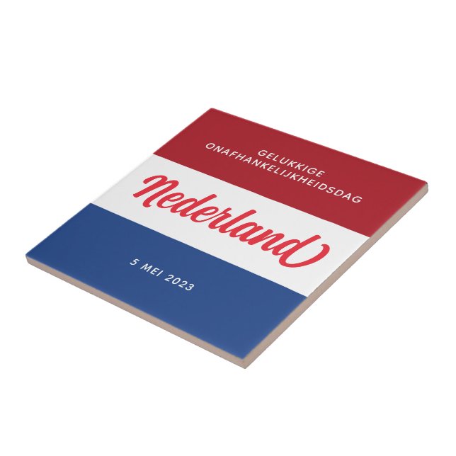 Niederländischer Unabhängigkeitstag Niederländisch Fliese (Seite)
