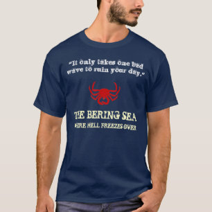 Niederländisches Hafen-Bering-Seekrabben-Fischen T-Shirt