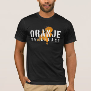 Niederländisches Karten-T-Shirt T-Shirt