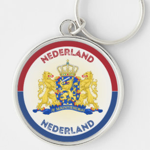 Niederländisches Kulturerbe-Emblem Schlüsselanhänger