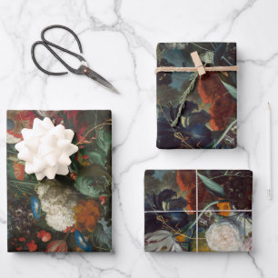 Niederländisches Kunst-Geschenkpapier-Set mit 3 fl Geschenkpapier Set